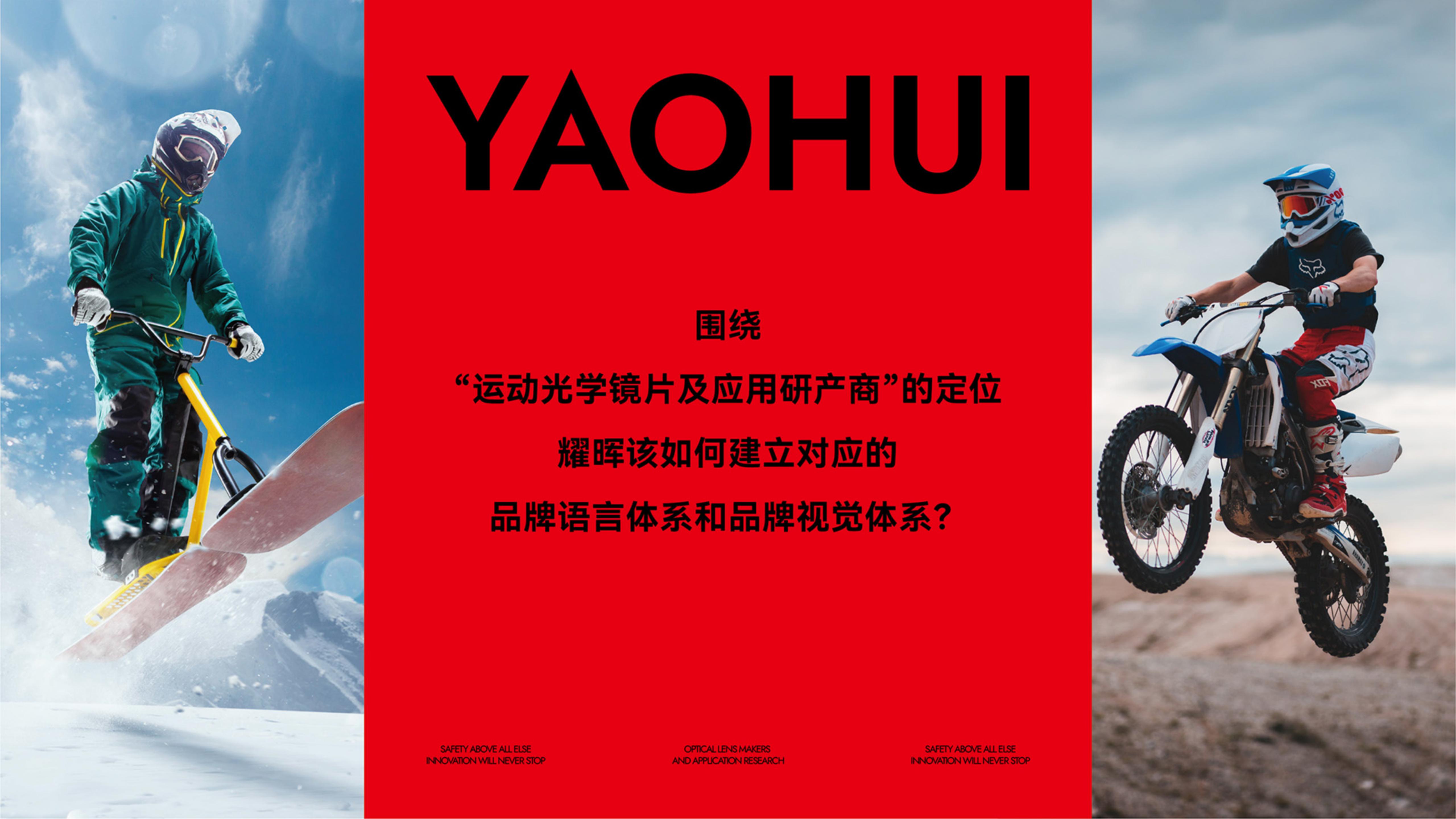 運(yùn)動(dòng)光學(xué)鏡片品牌全案策劃設(shè)計(jì)｜耀輝頭盔