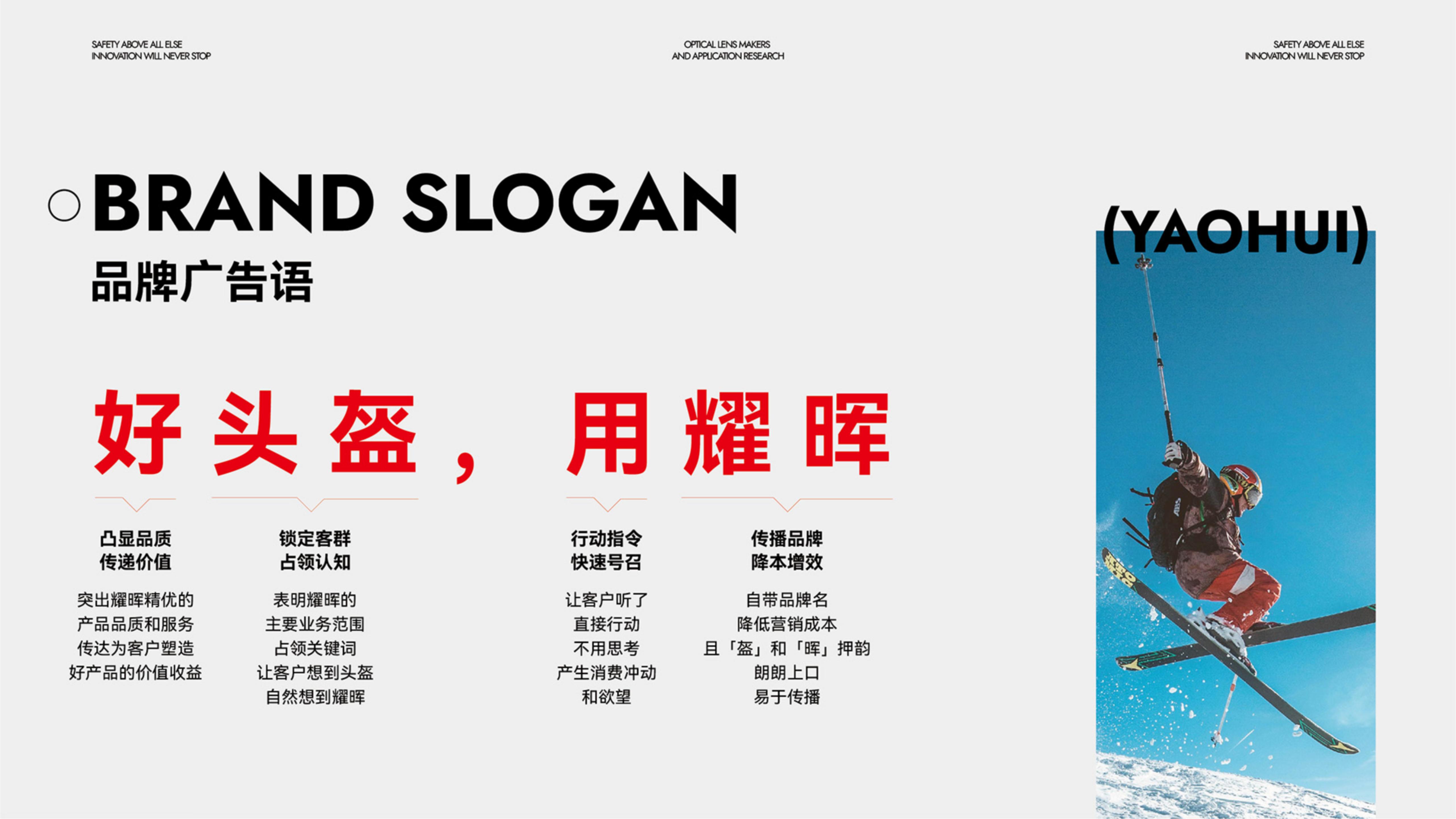 運(yùn)動(dòng)光學(xué)鏡片品牌全案策劃設(shè)計(jì)｜耀輝頭盔